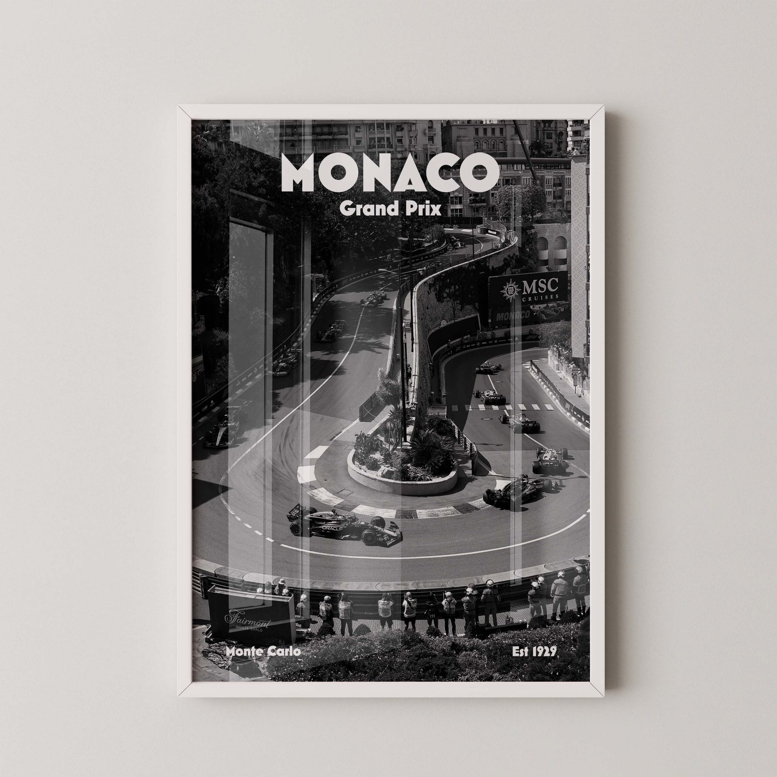 Monaco Grand Prix Poster - Image 2