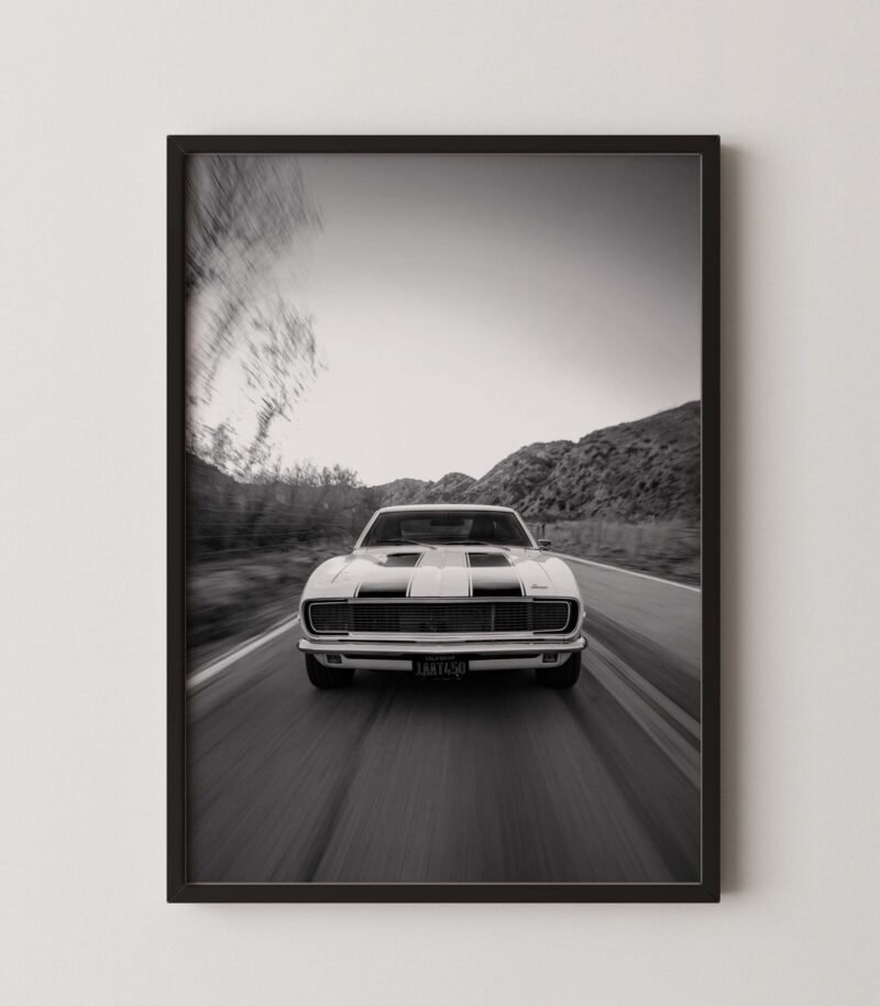 1967 chevy camaro photography digital print