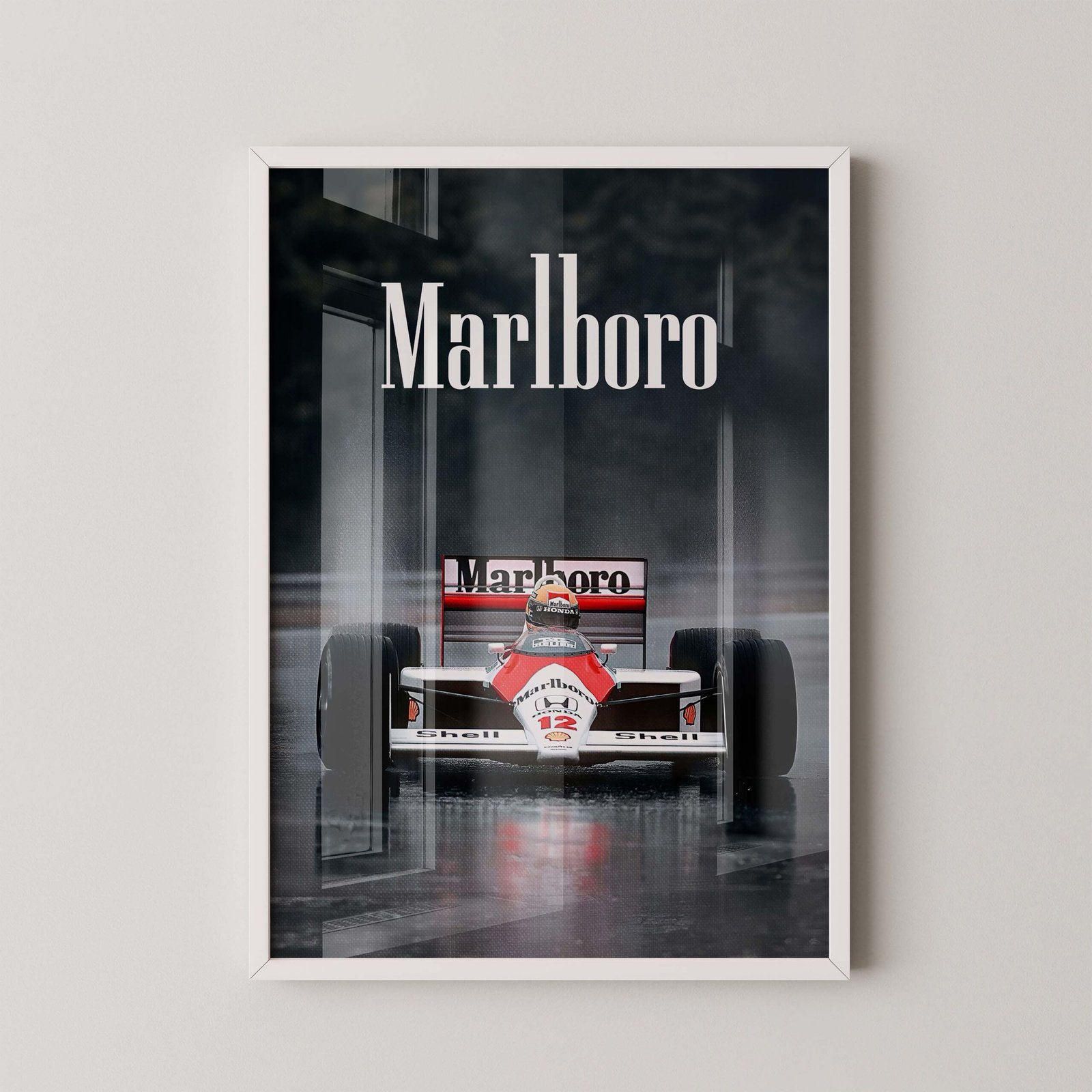 F1 Marlboro Print - Senna - Image 2