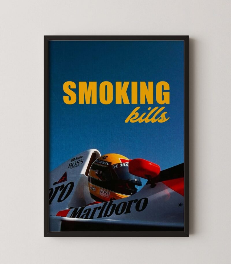 Smoking kills f1 poster