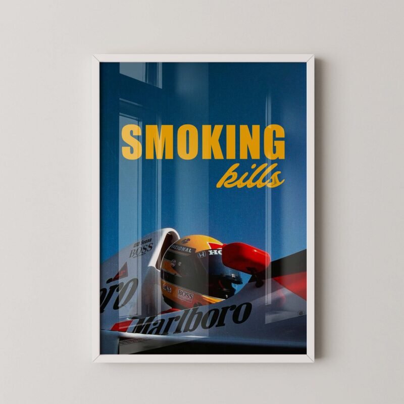 Smoking kills f1 poster
