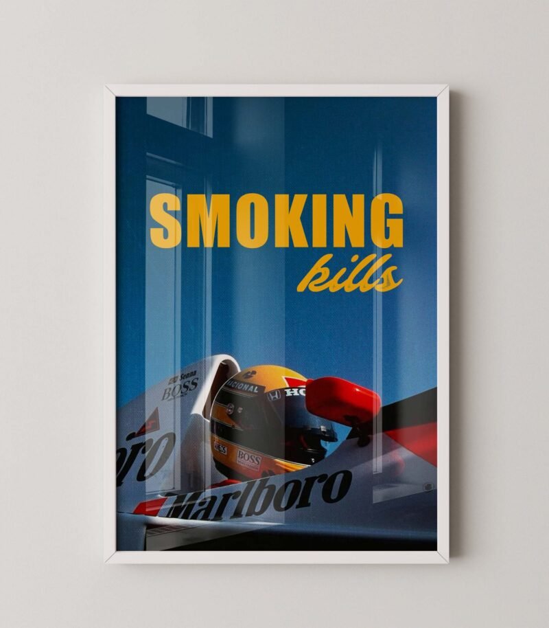Smoking kills f1 poster