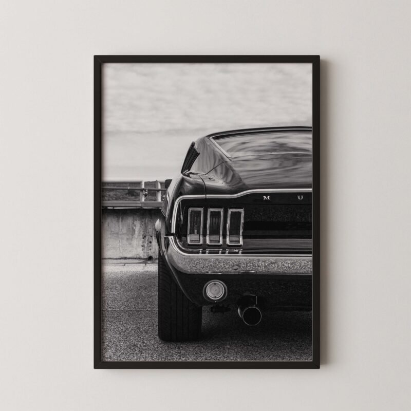Ford Mustang Fastback Poster