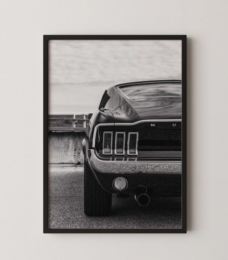 Ford Mustang Fastback Poster