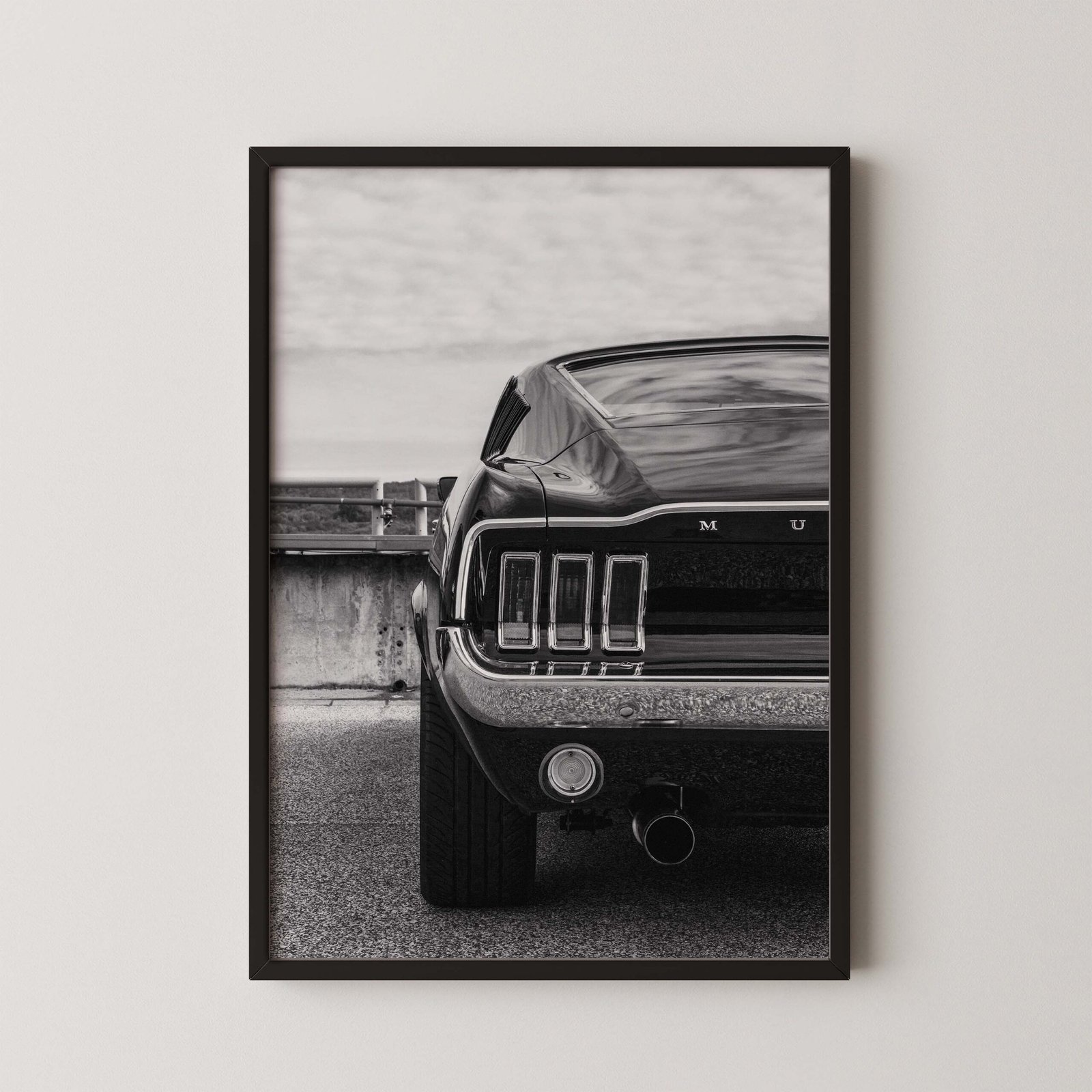 Ford Mustang Fastback Poster