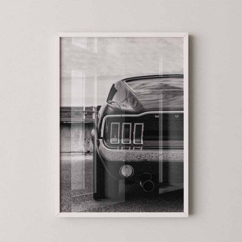 Ford Mustang Fastback Poster
