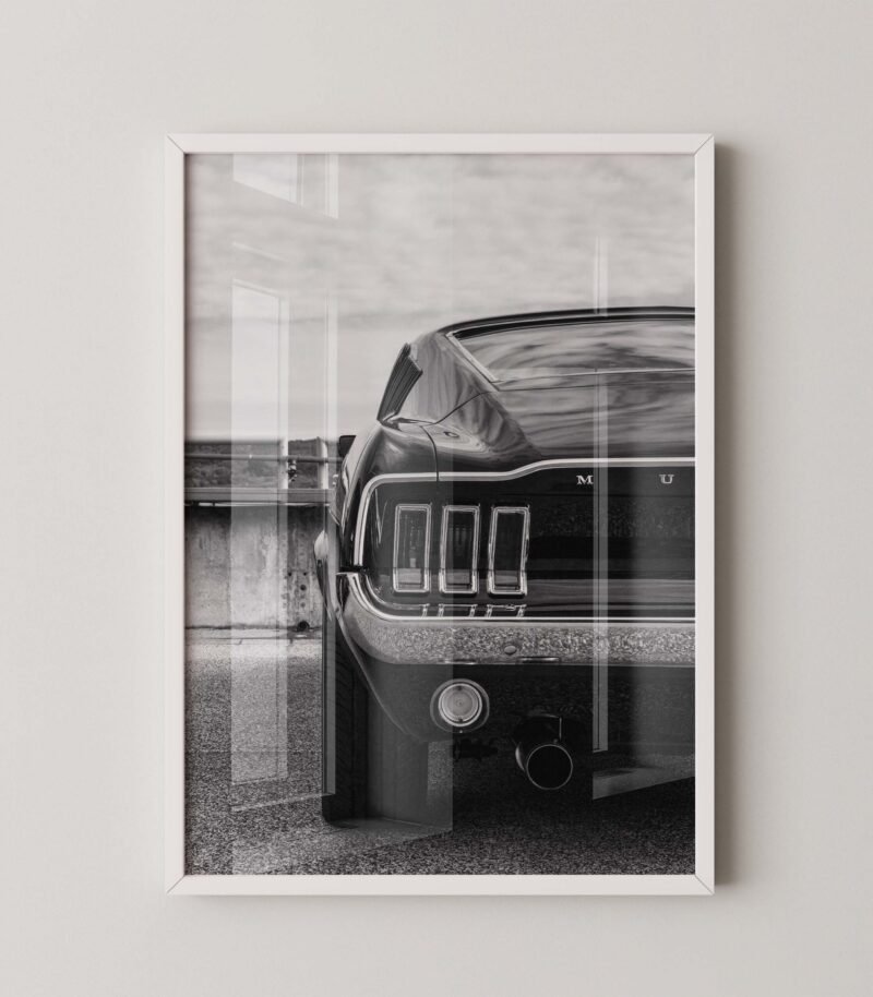 Ford Mustang Fastback Poster