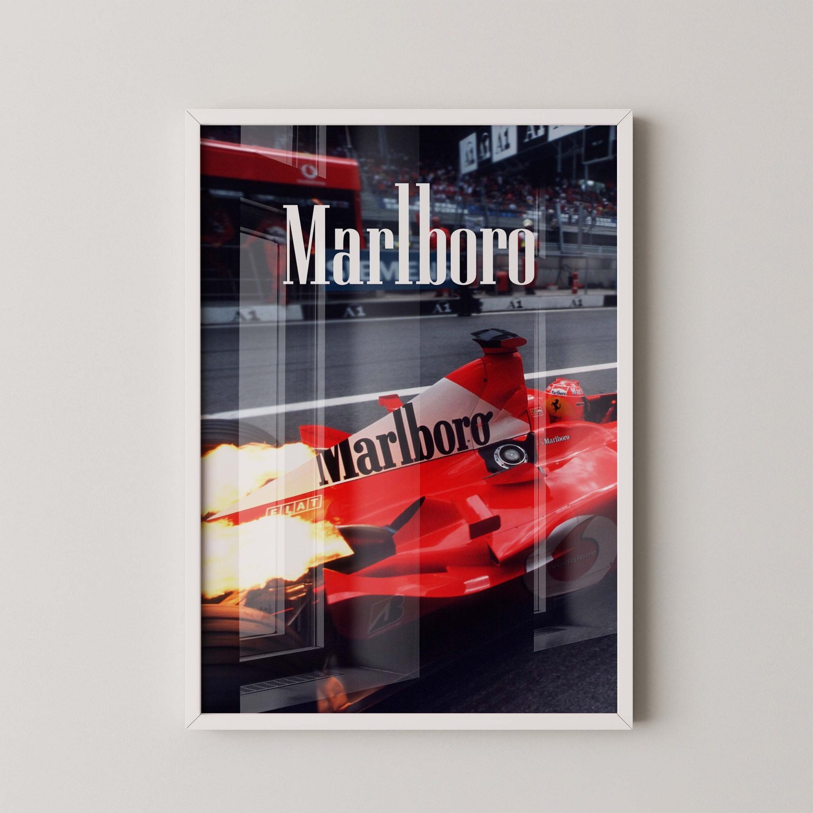 Schumacher F1 Marlboro Poster - Image 2