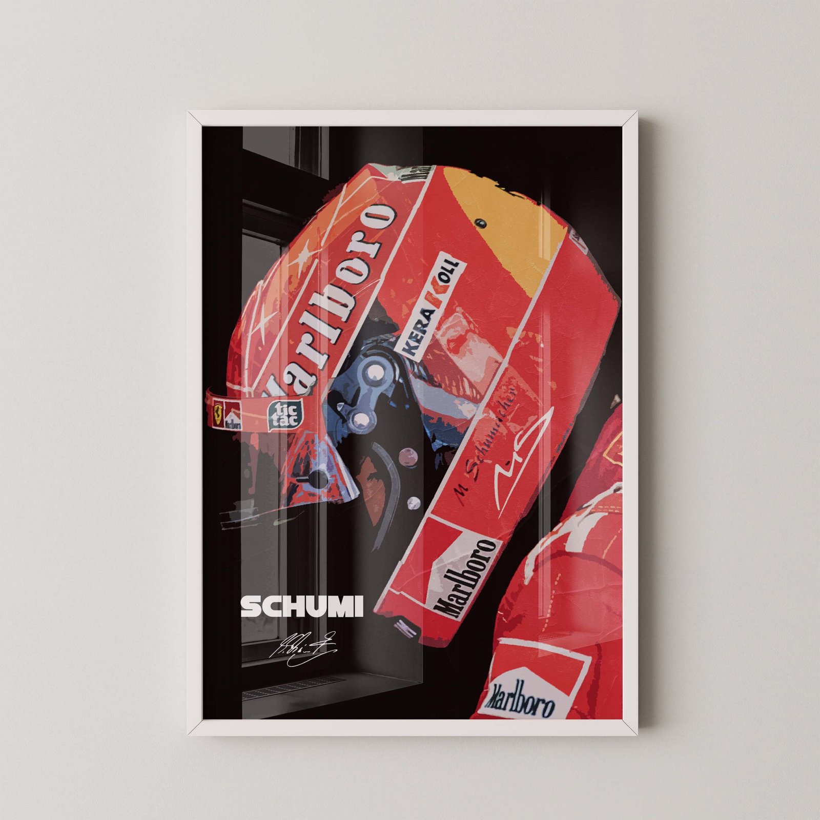 F1 Schumi Signed Poster - Image 2