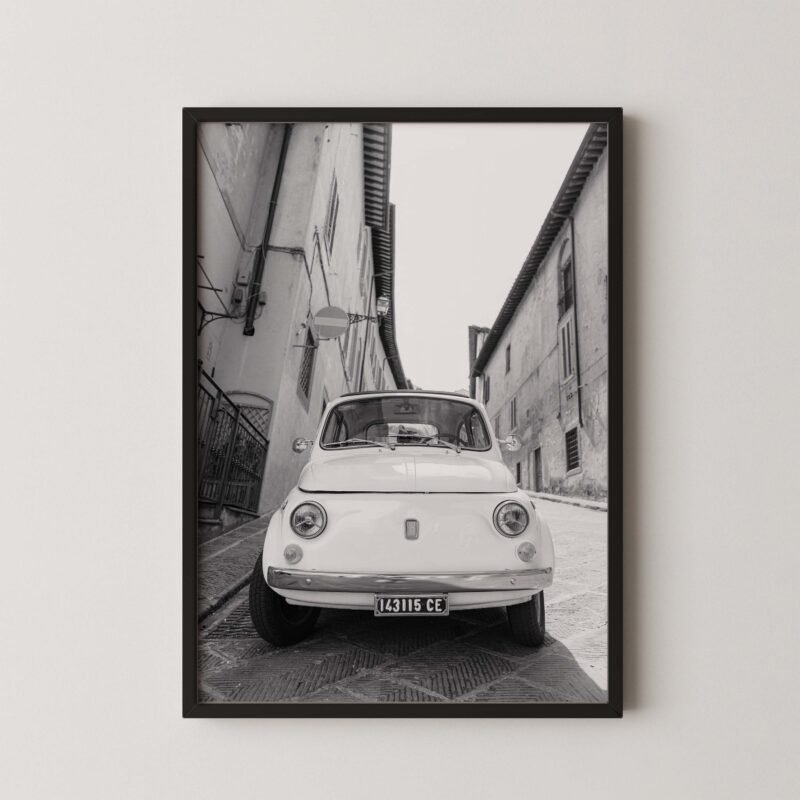 Italian Retro Car Print