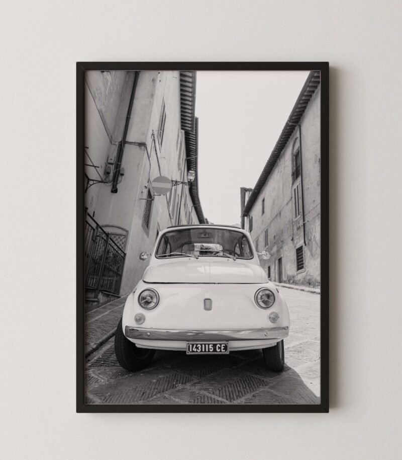 Italian Retro Car Print