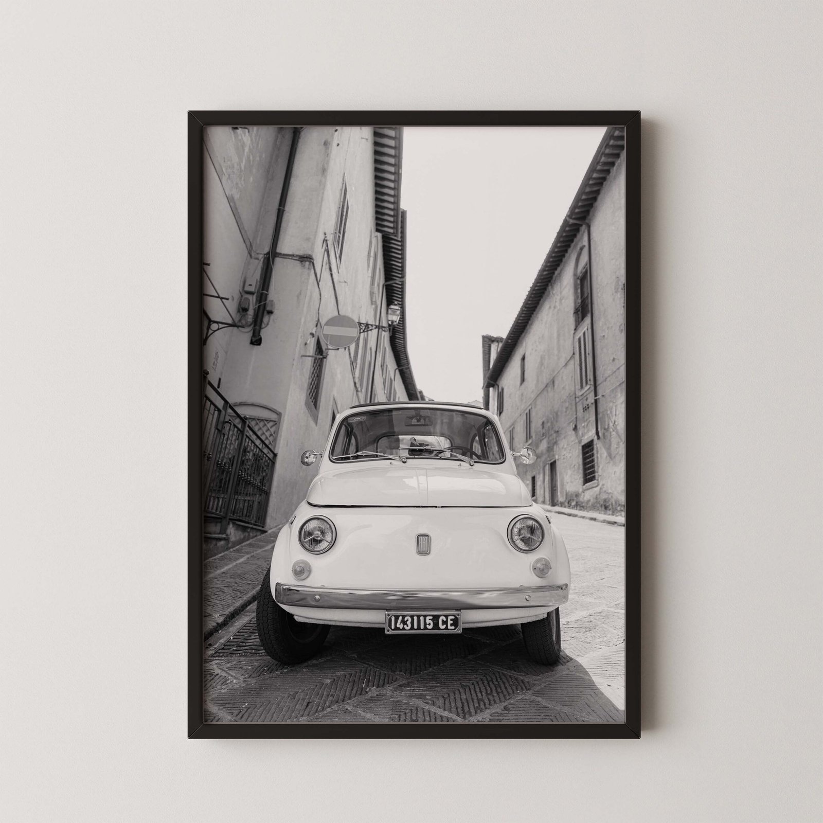 Italian Retro Car Print