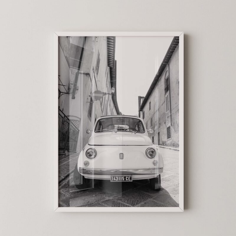 Italian Retro Car Print