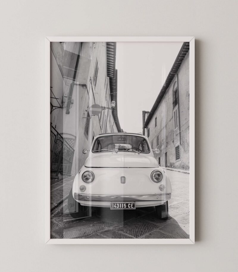 Italian Retro Car Print