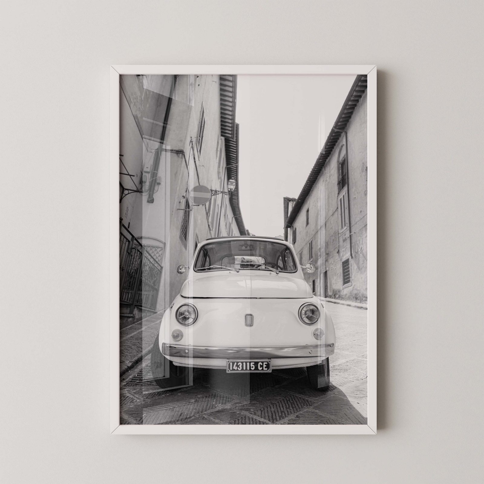 Italian Retro Car Print - Image 2