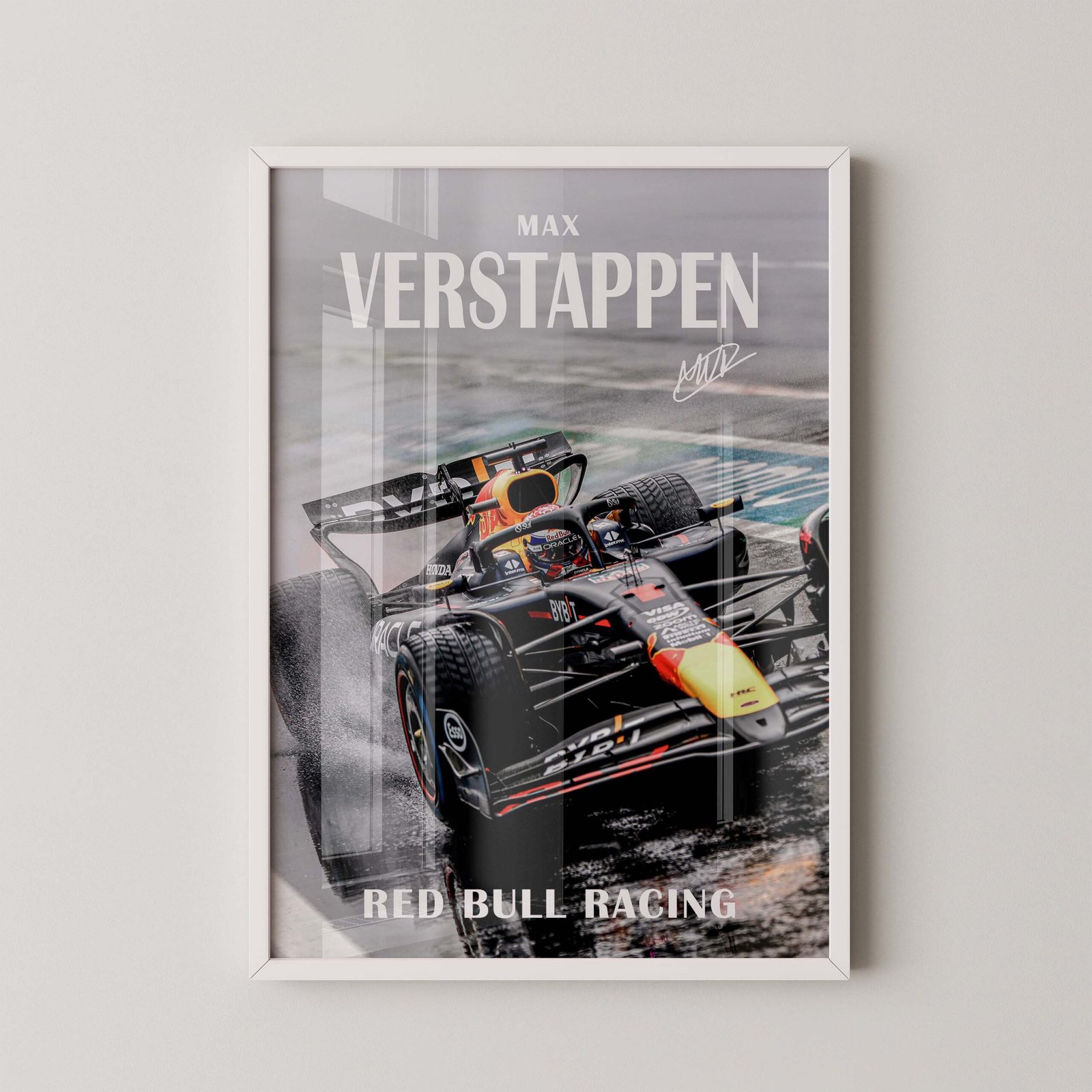 Max Verstappen Formula 1 Poster - Image 2