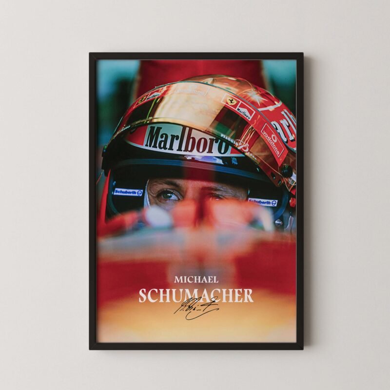 Michael Schumacher Formula 1 Ferrari Poster