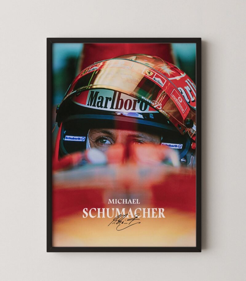 Michael Schumacher Formula 1 Ferrari Poster