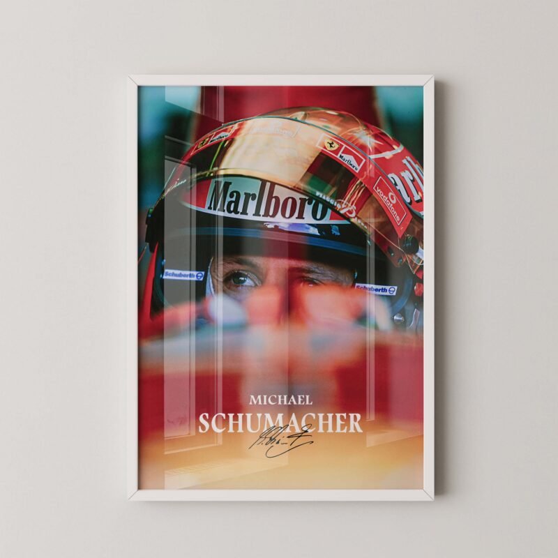 Michael Schumacher Formula 1 Ferrari Poster