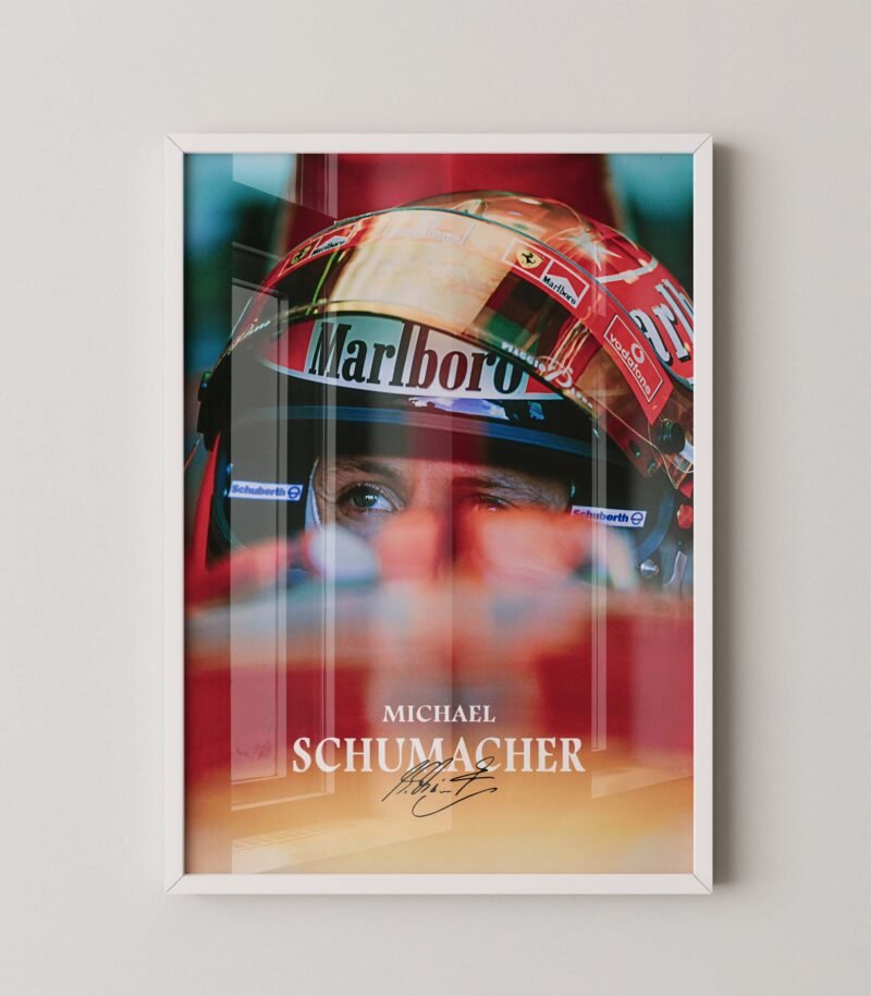 Michael Schumacher Formula 1 Ferrari Poster