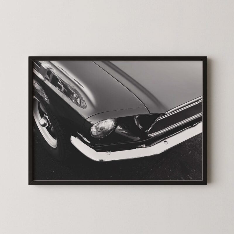 Retro Ford Mustang Print