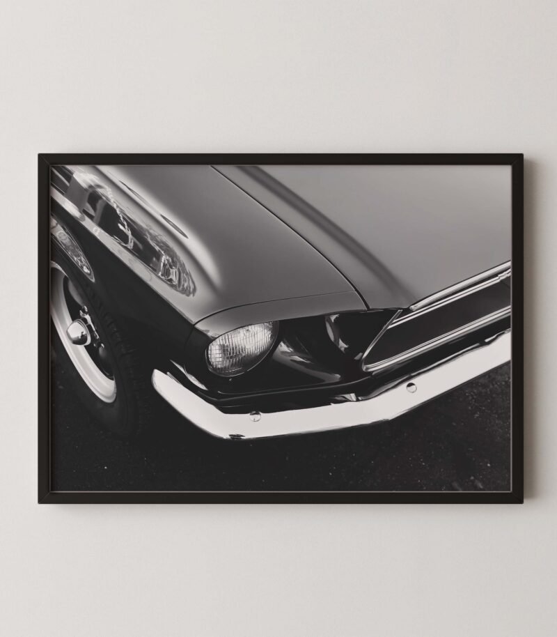 Retro Ford Mustang Print