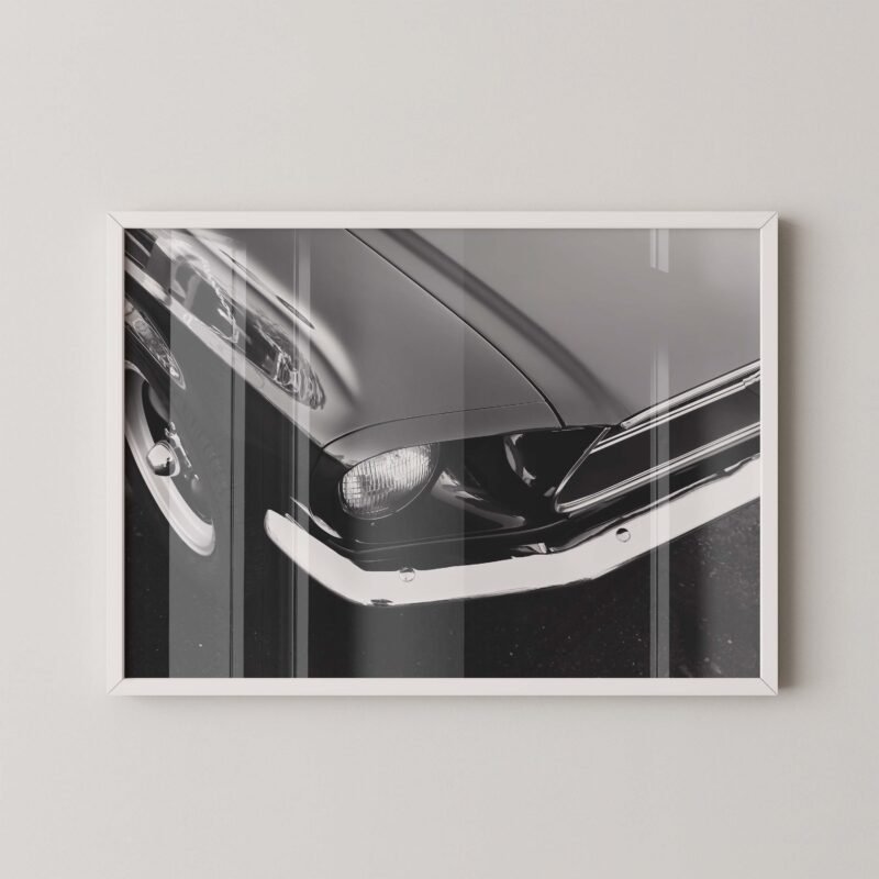 Retro Ford Mustang Print