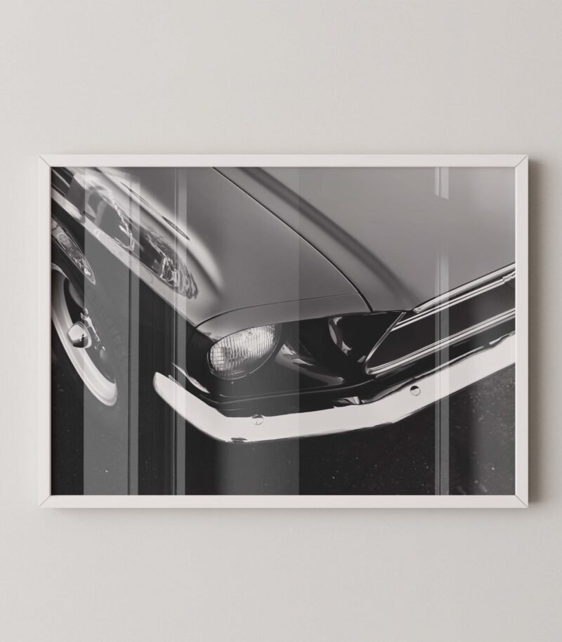 Retro Ford Mustang Print