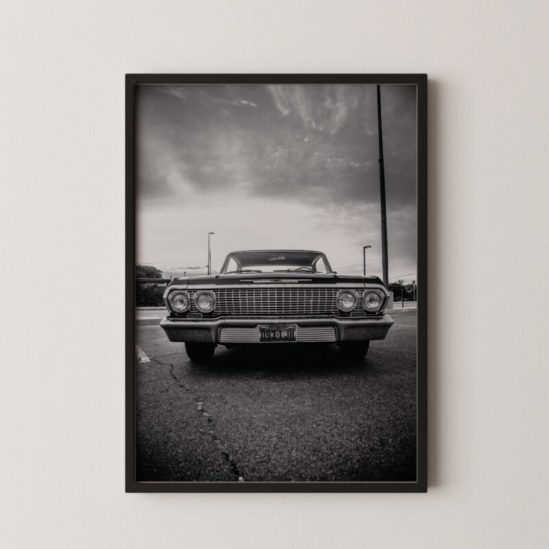 Classic Chevy Impala Poster