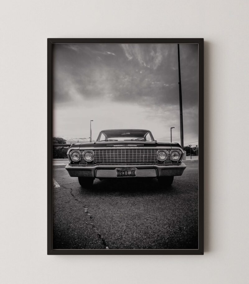 Classic Chevy Impala Poster