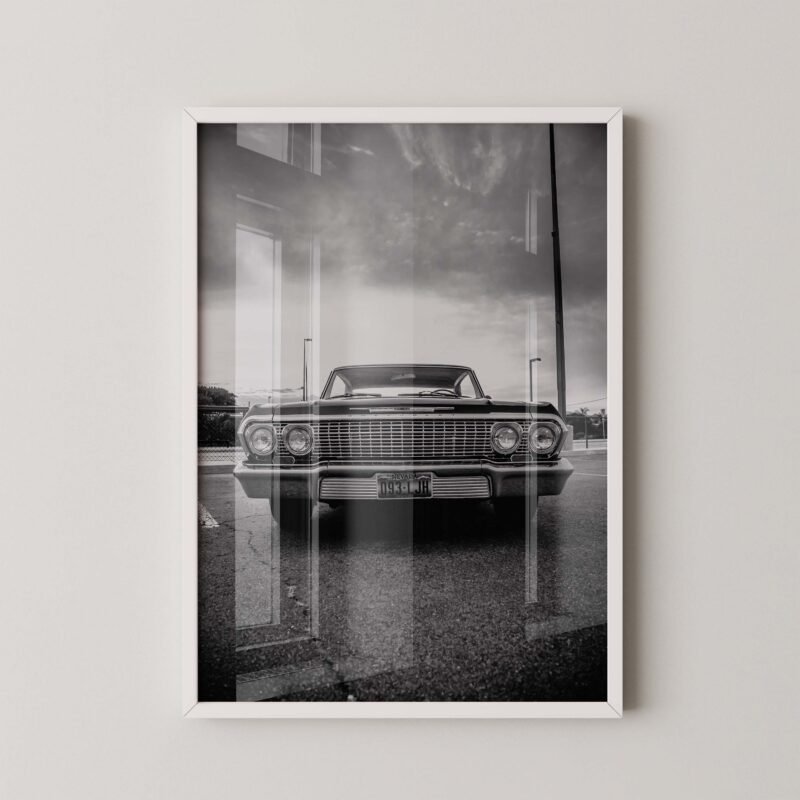 Classic Chevy Impala Poster
