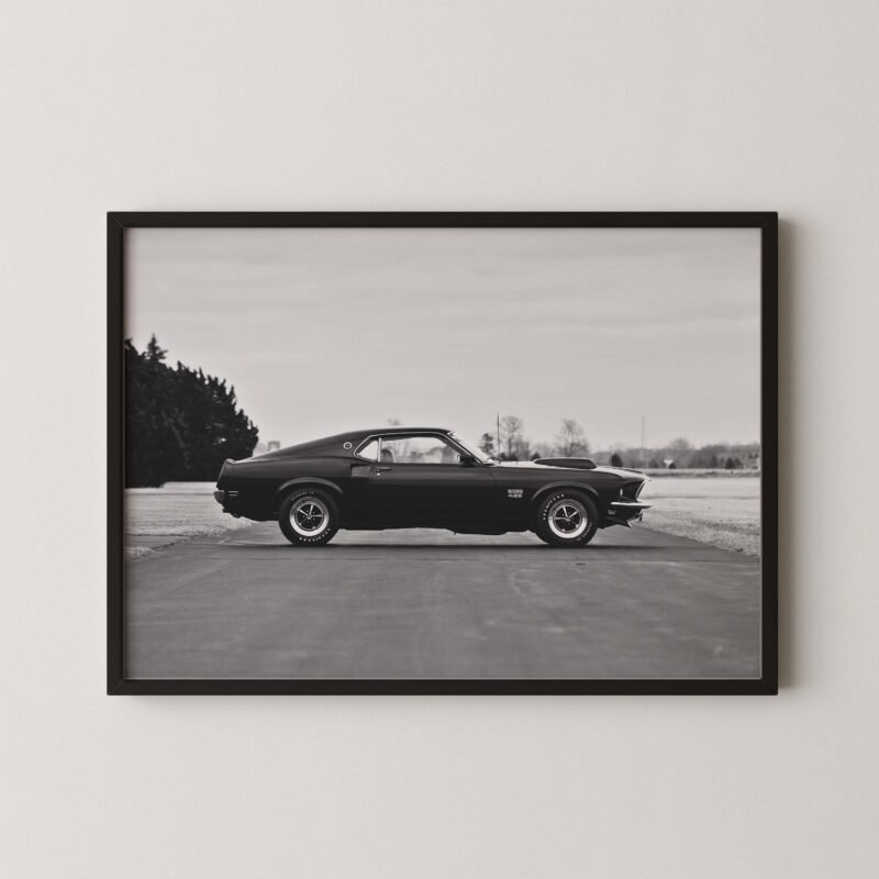 1969 Mustang Boss 429 Poster