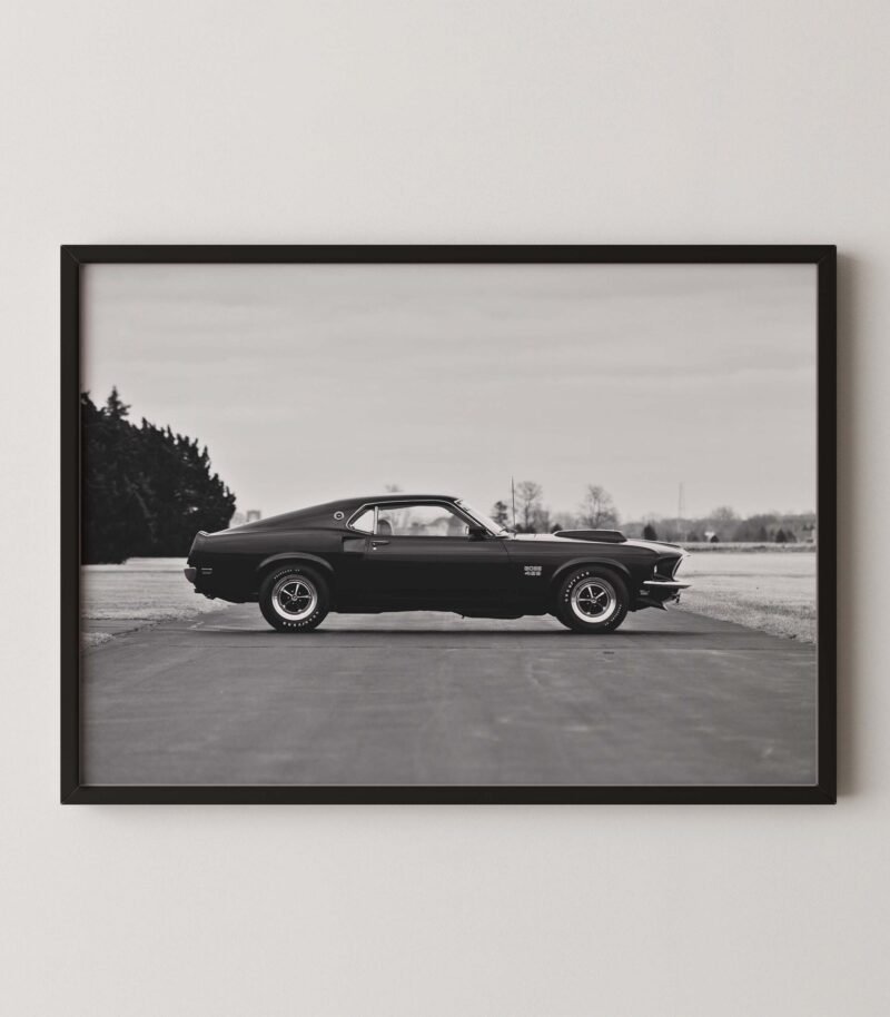 1969 Mustang Boss 429 Poster
