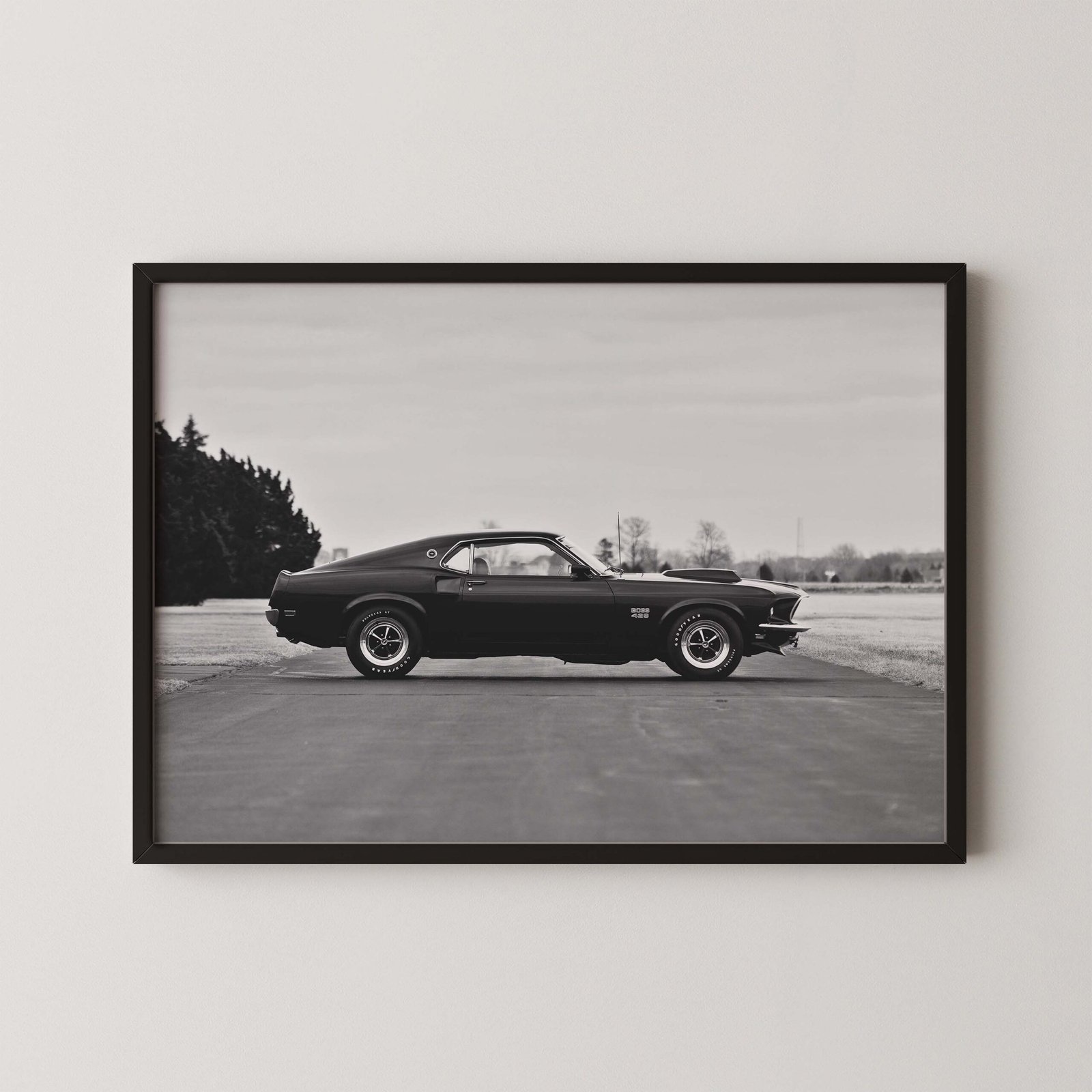 1969 Mustang Boss 429 Poster
