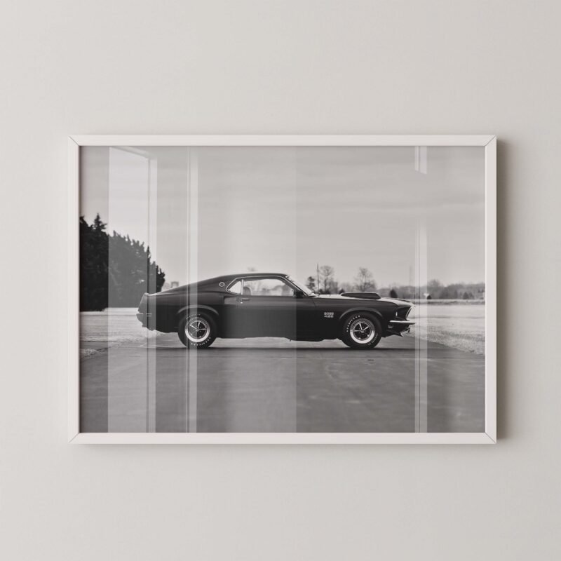 1969 Mustang Boss 429 Poster