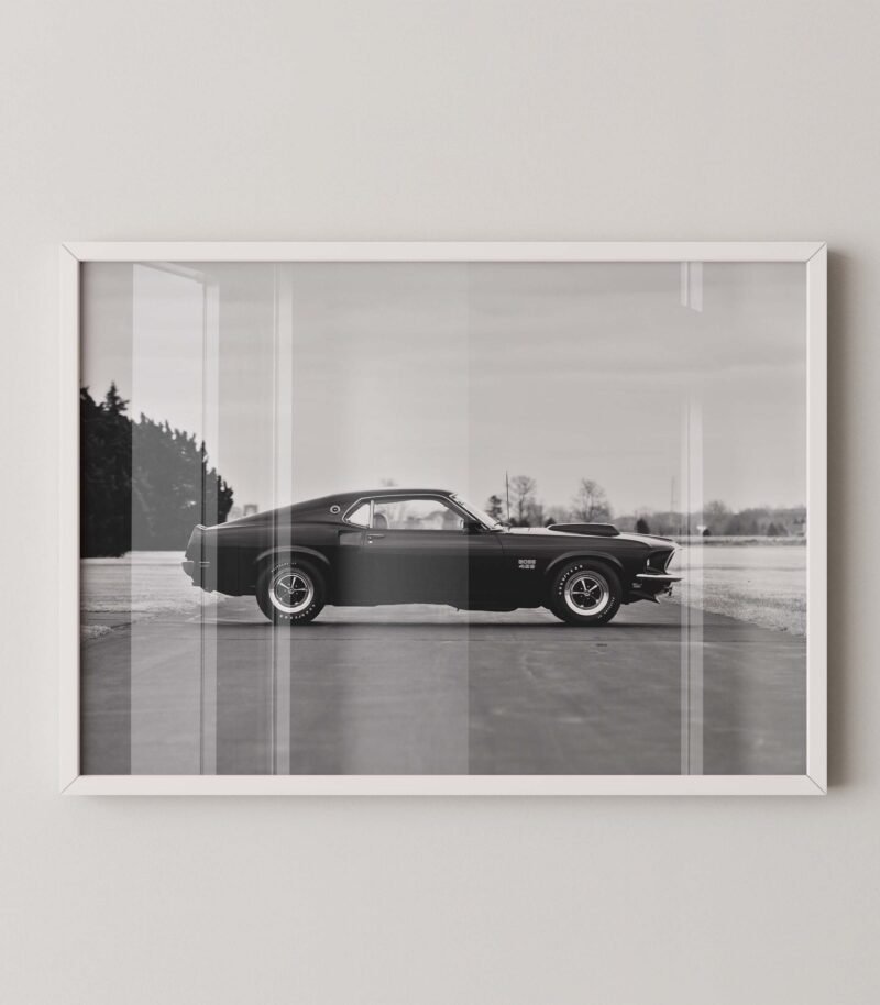 1969 Mustang Boss 429 Poster