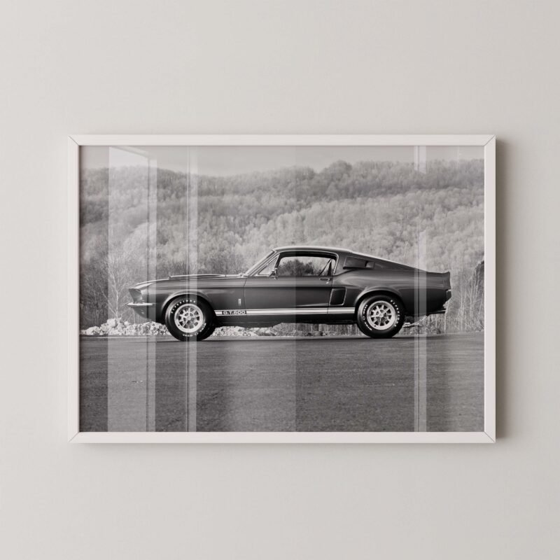 1967 Shelby Mustang GT500 Poster