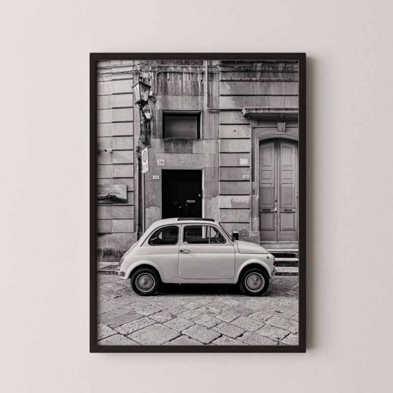 Classic Fiat 500 Print