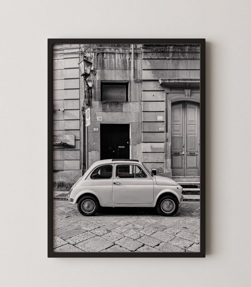 Classic Fiat 500 Print