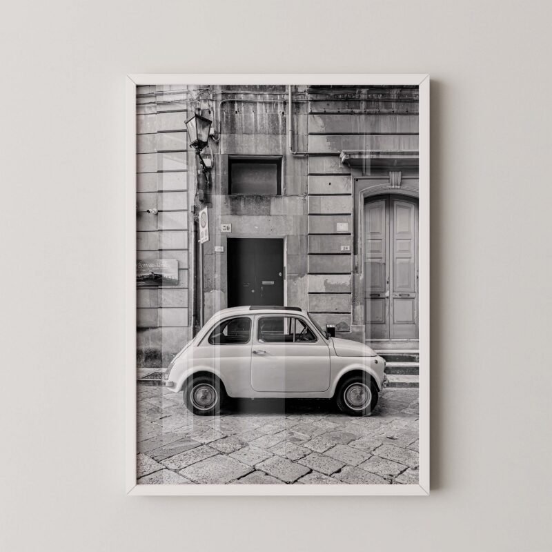Classic Fiat 500 Print