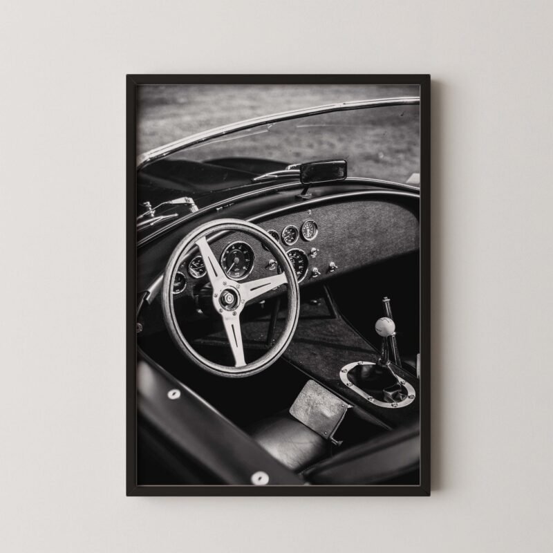 1965 Shelby Cobra Interior Print