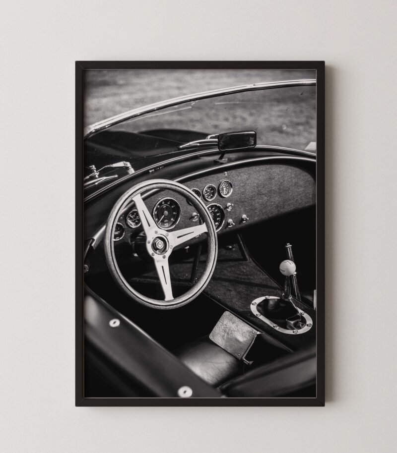 1965 Shelby Cobra Interior Print