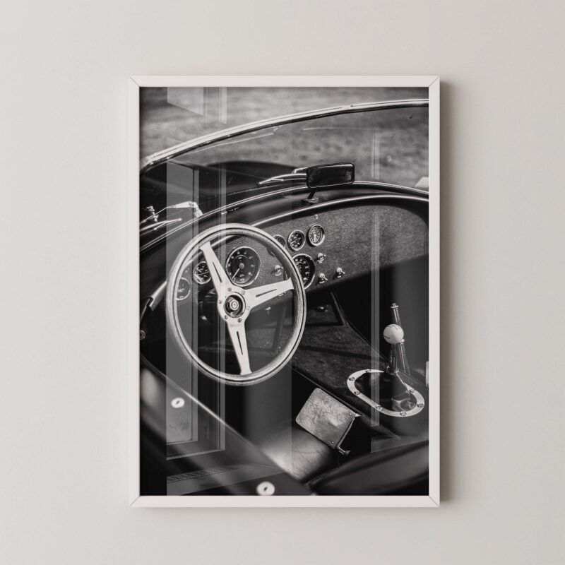 1965 Shelby Cobra Interior Print