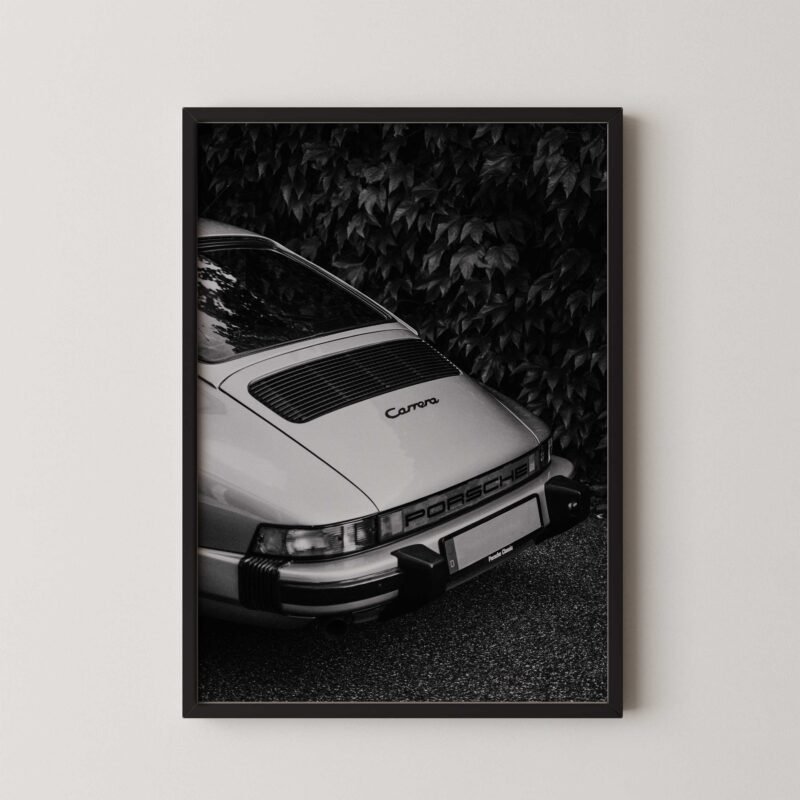 Vintage Porsche 911 Carrera Poster