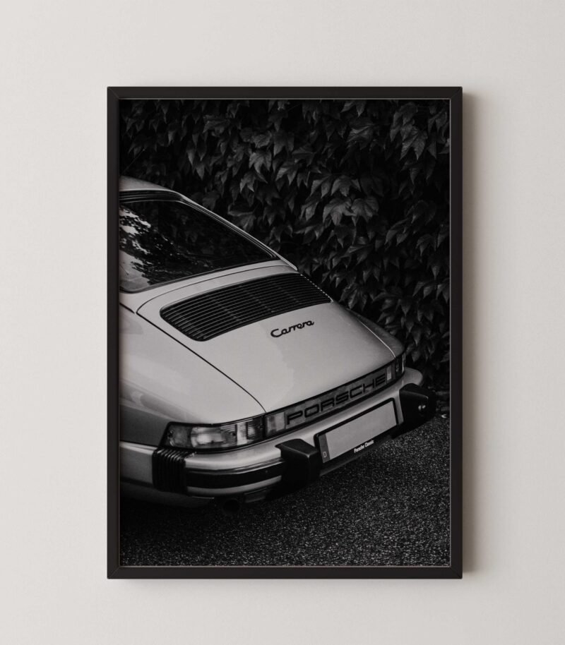 Vintage Porsche 911 Carrera Poster