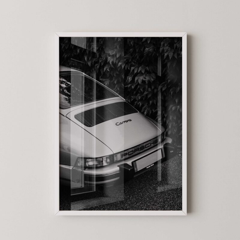 Vintage Porsche 911 Carrera Poster