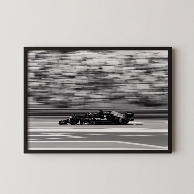 Lewis Hamilton Top Speed Poster