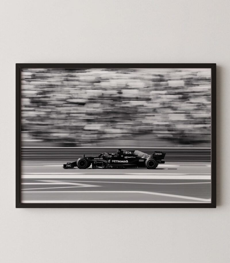 Lewis Hamilton Top Speed Poster
