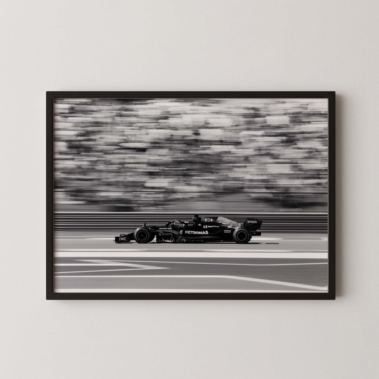 Lewis Hamilton Top Speed Poster