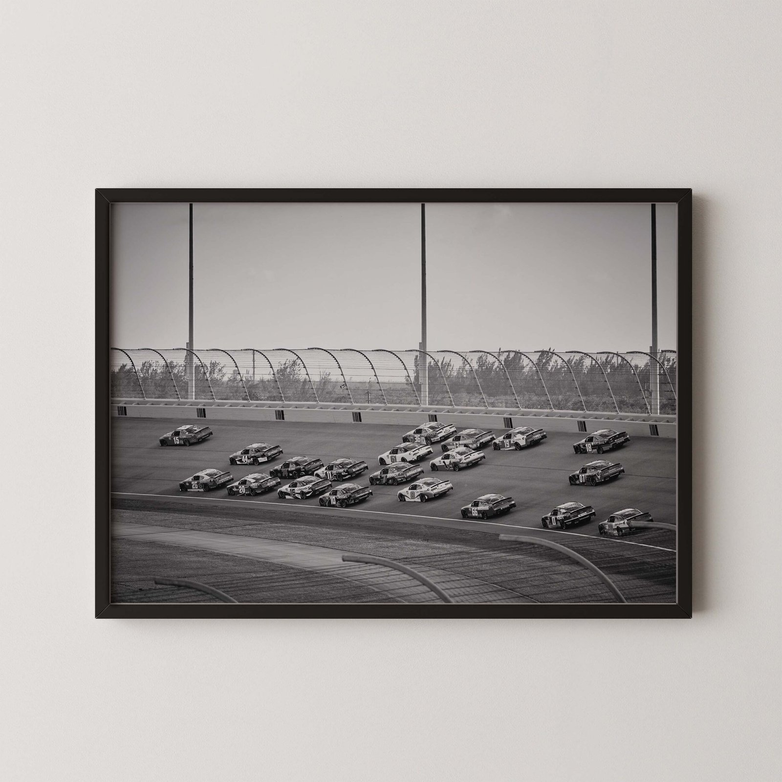NASCAR Racing Print